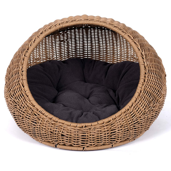 D+GARDEN cesto-mimbre-lavable: limpieza rápida sin complicaciones.