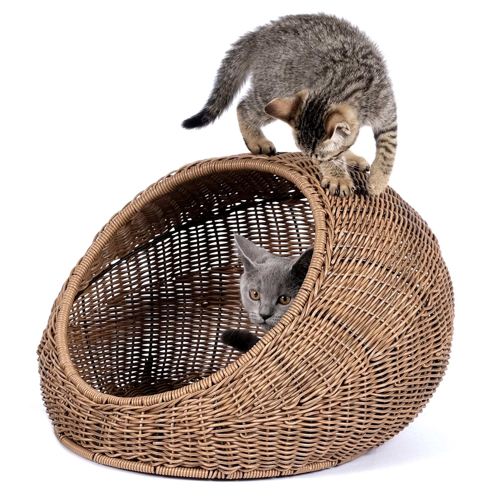 D+GARDEN colchon-cama-gato-diametro-14: descanso suave para gatos pequeños a medianos.