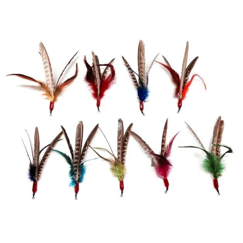 Colores surtidos para DaBird Refill, atraen la atención felina durante el juego.