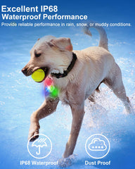 DAAMENT: luz para collar impermeable, ideal para lluvia y nieve.