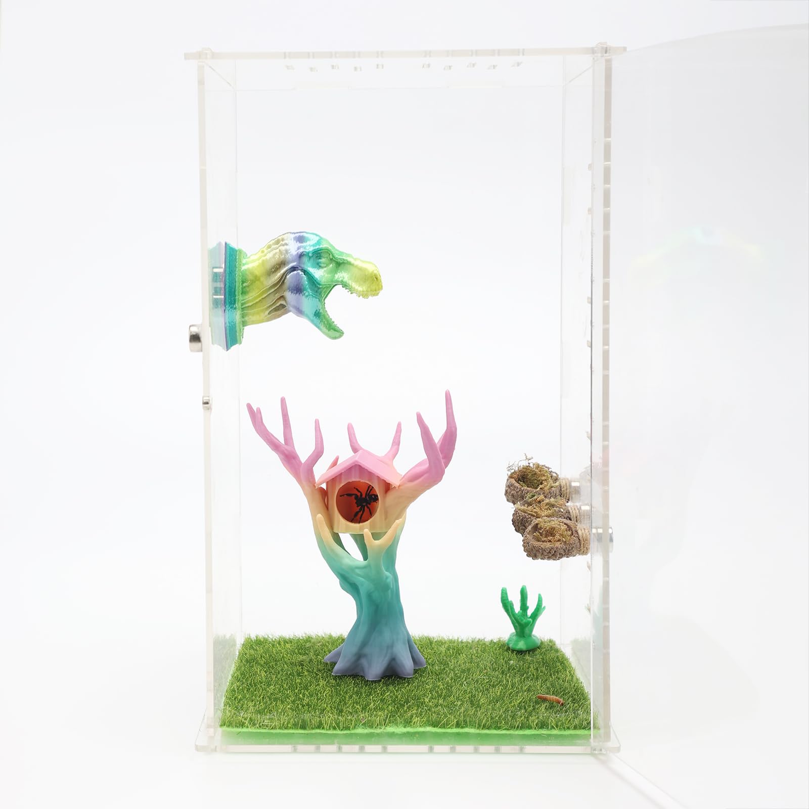 Daerky habitat-juguete-seguro: fomenta trepar y explorar naturalmente.