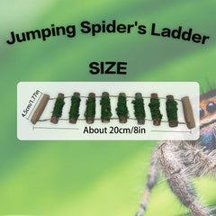 Daerky plataforma salto araña, plataforma amplia para jugar