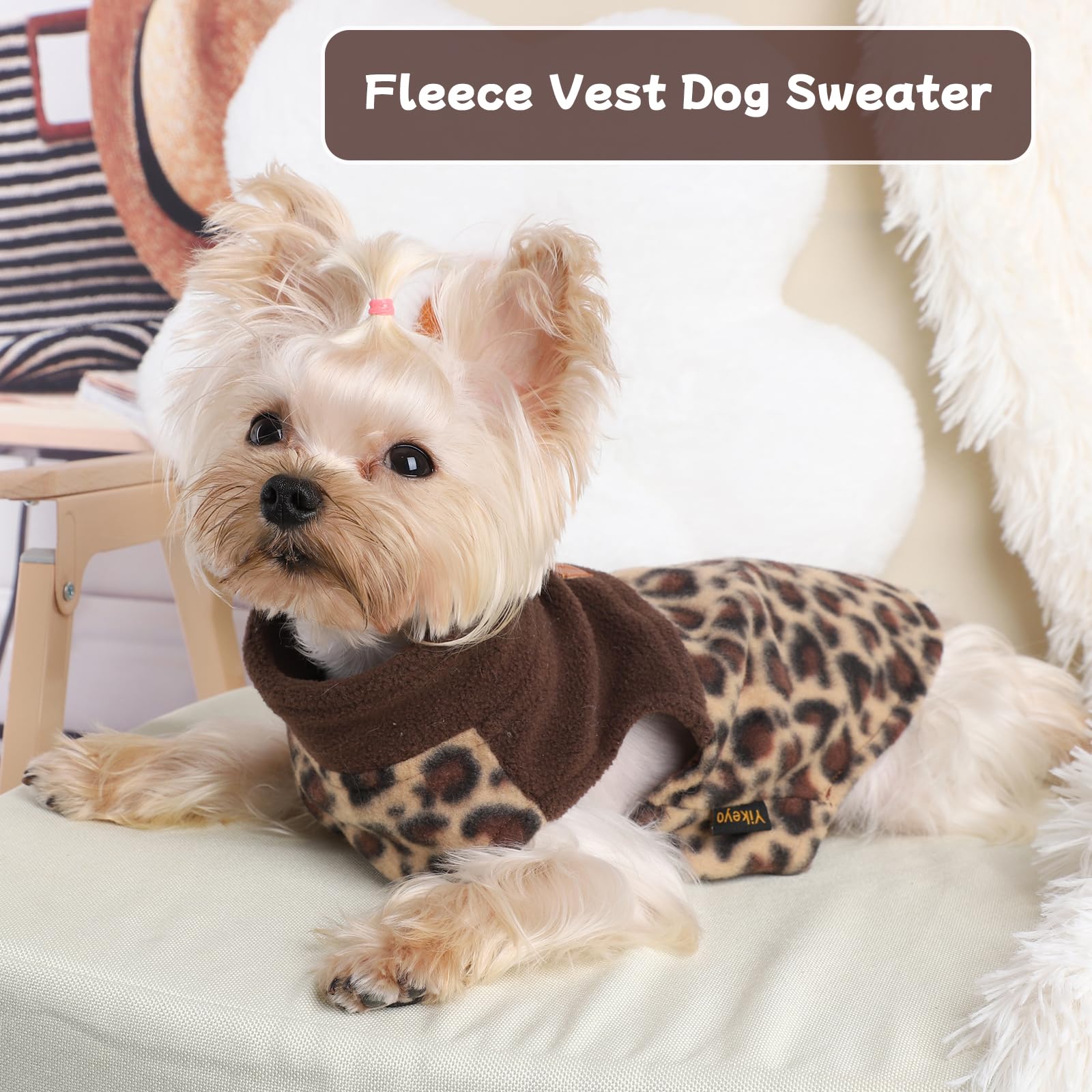 DaFuEn chaleco perro pullover, diseño fácil de colocar