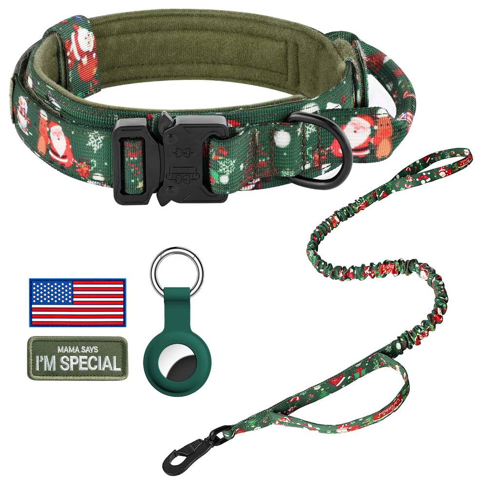 DAGANXI collar táctico exterior: resistente para paseos y entrenamiento al aire libre.