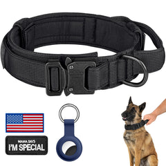 Collar táctico DAGANXI para perro ajustable con comodidad y durabilidad