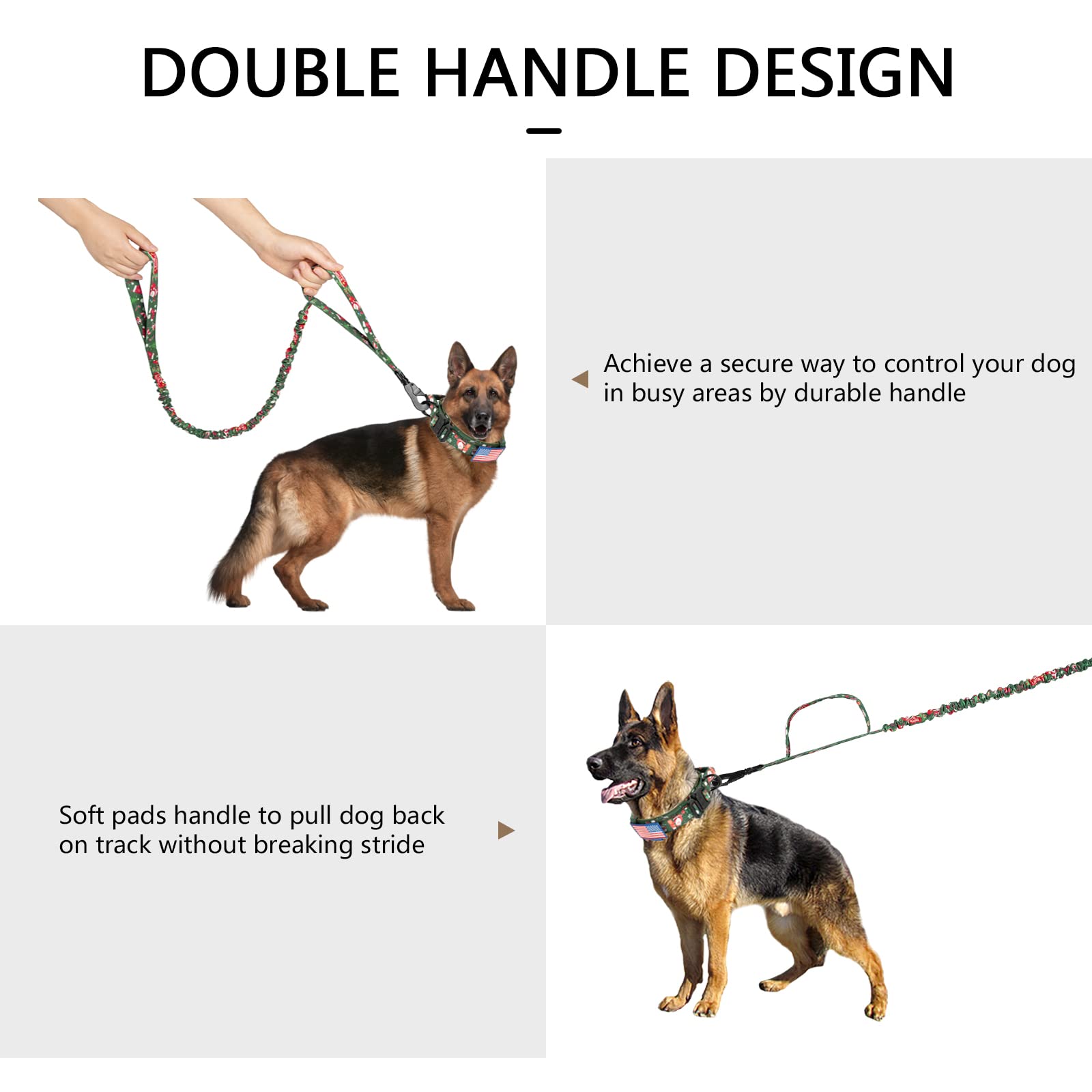 DAGANXI collar para perros grandes: cómodo para entrenamiento y caminatas diarias.