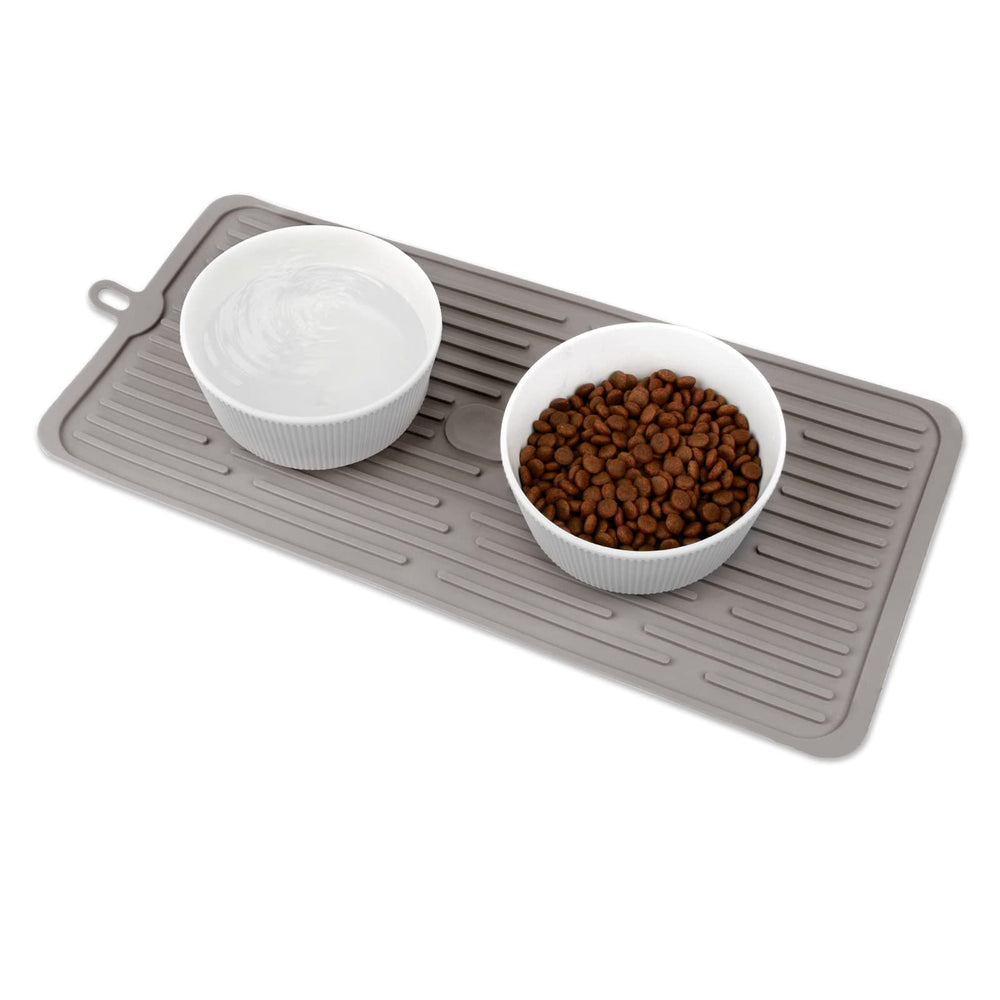 Dahaiwua, alfombrilla para comida de gato que evita derrames y protege el suelo.