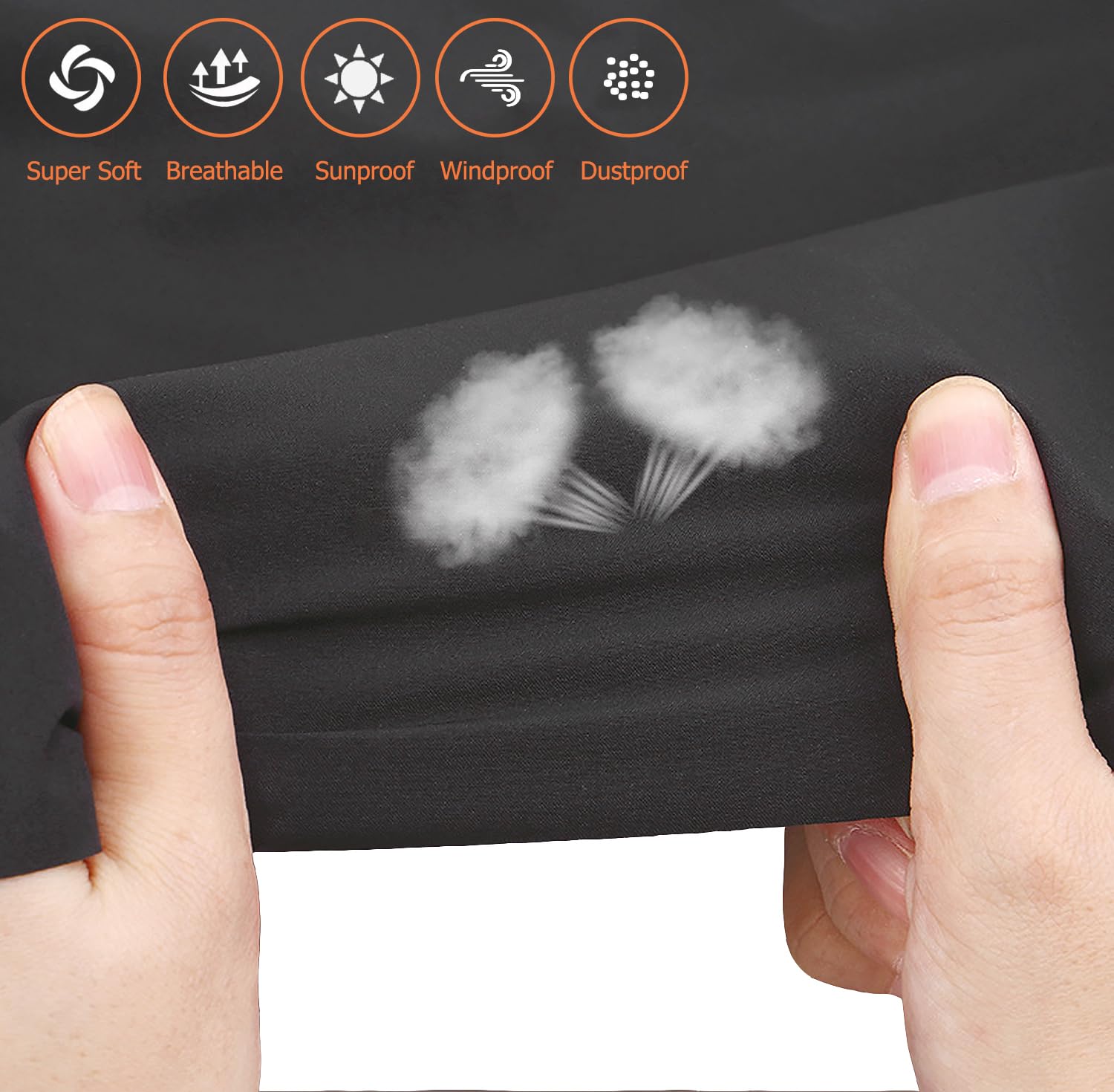 Dalema funda para jaula 42p derecha con cremallera para acceso versátil.