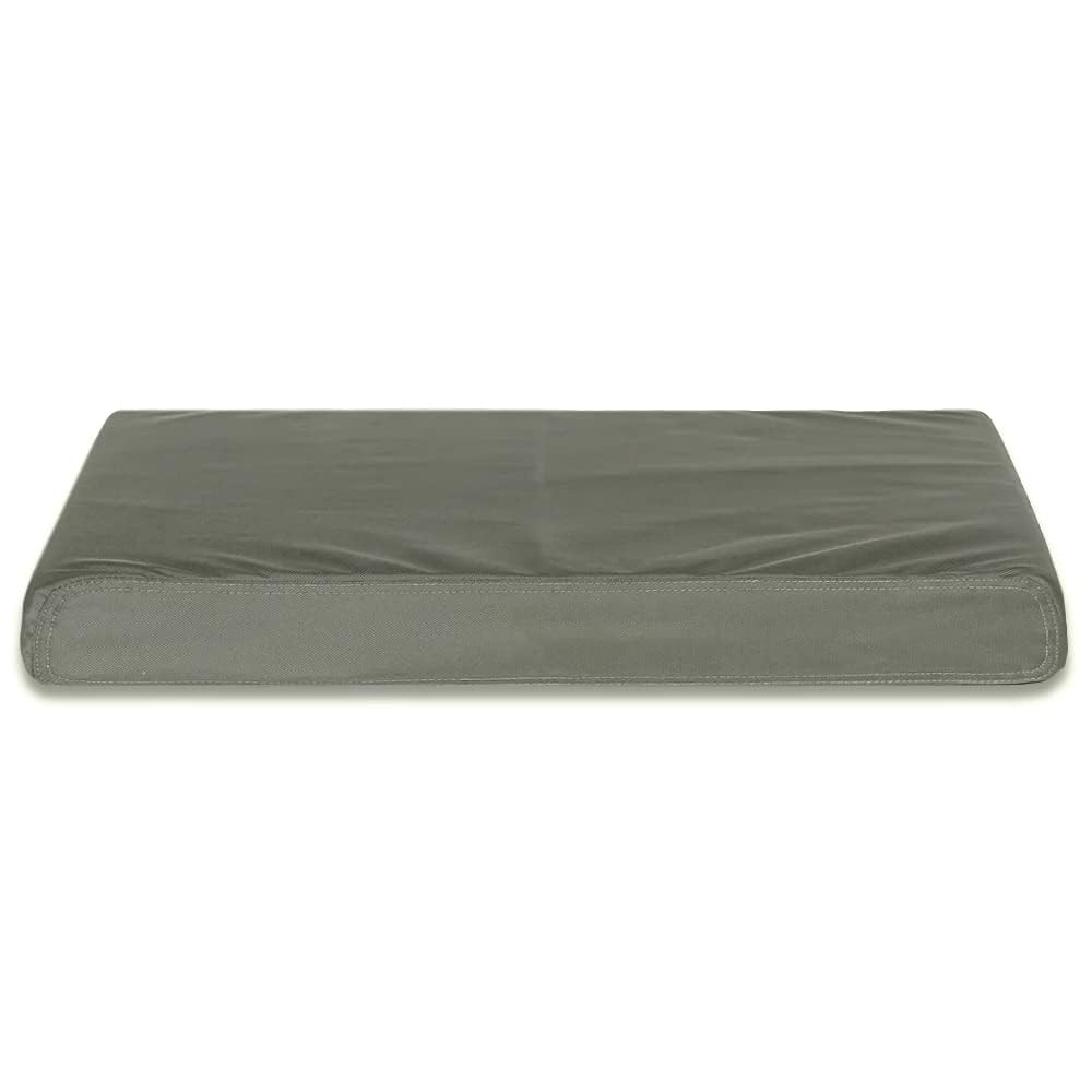 Color gris verdoso Dalema, funda para cama de perro, diseño neutro.