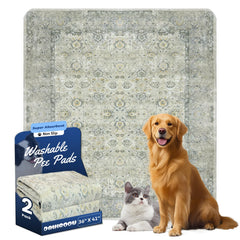 DAMIROON almohadillas lavables para perros 36x41, protegen suelos y facilitan el entrenamiento.