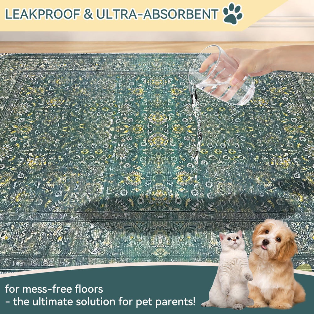 DAMIROON paño lavable para perro, alta absorción para secar rápido.