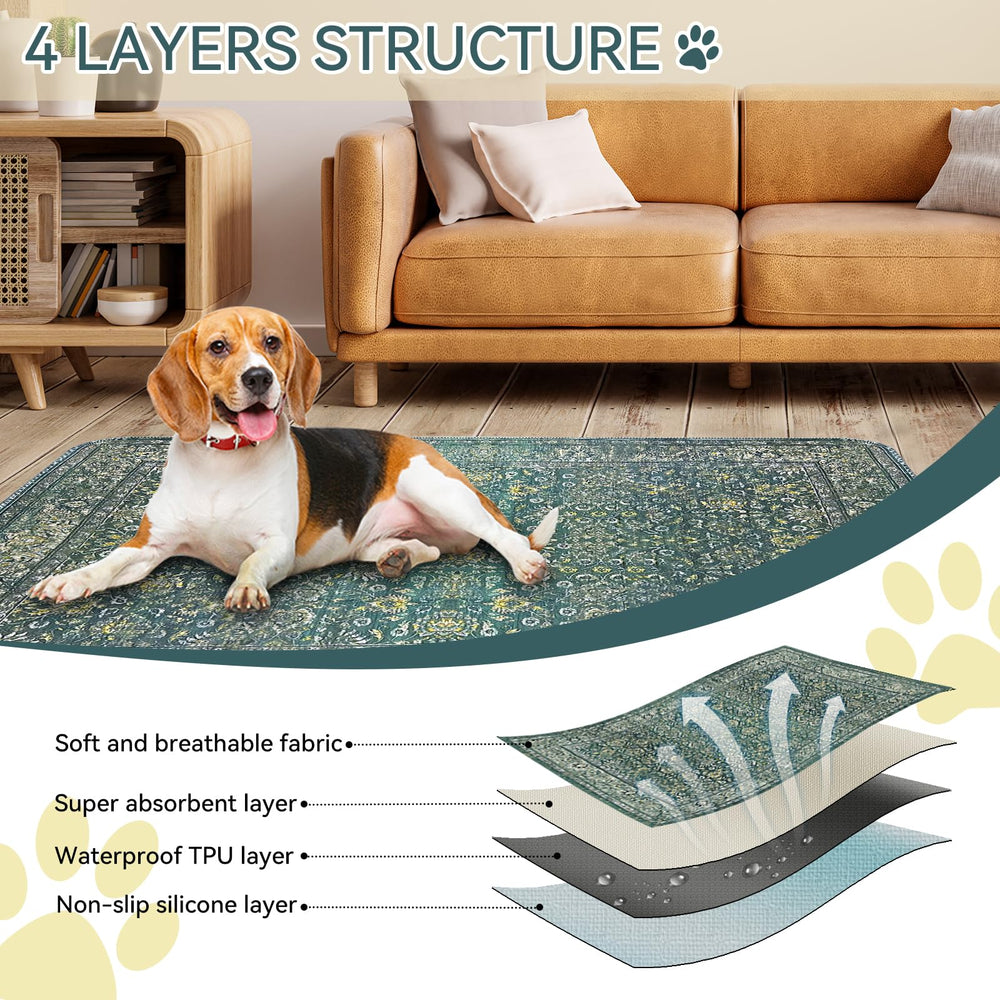 DAMIROON paño lavable para perro, ahorro económico al ser reutilizable.