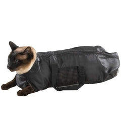 DaMohony Bolsa de Cuidado para Gatos, acceso trasero para las extremidades.