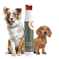 Dandylion Soft Paws con cepillo integrado para hidratación precisa de las patas