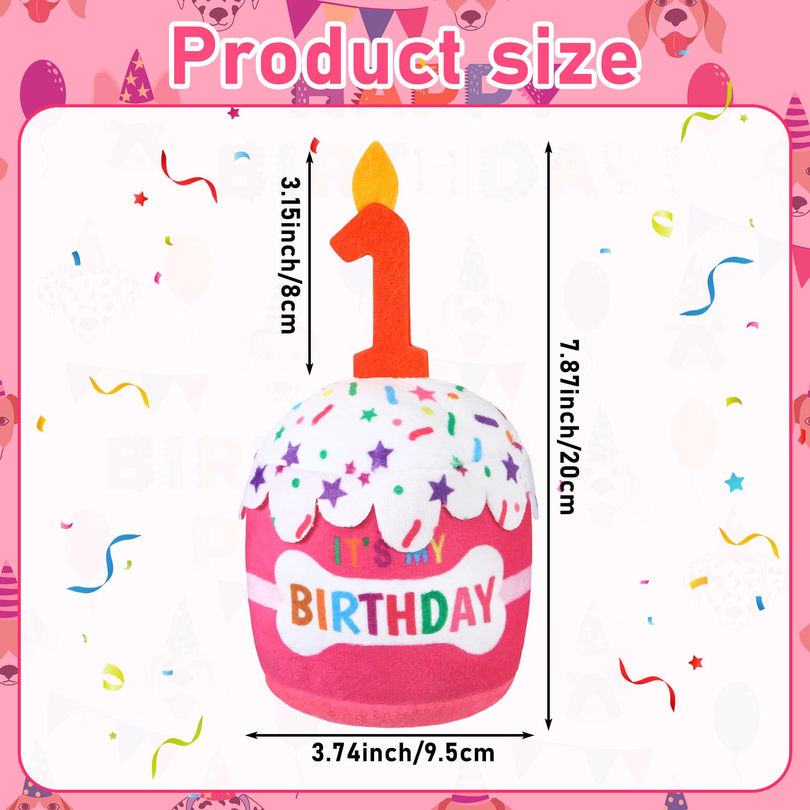 Dansydaisy detalle-torta-perro-3d: peluche con diseño 3D para fotos y fiestas