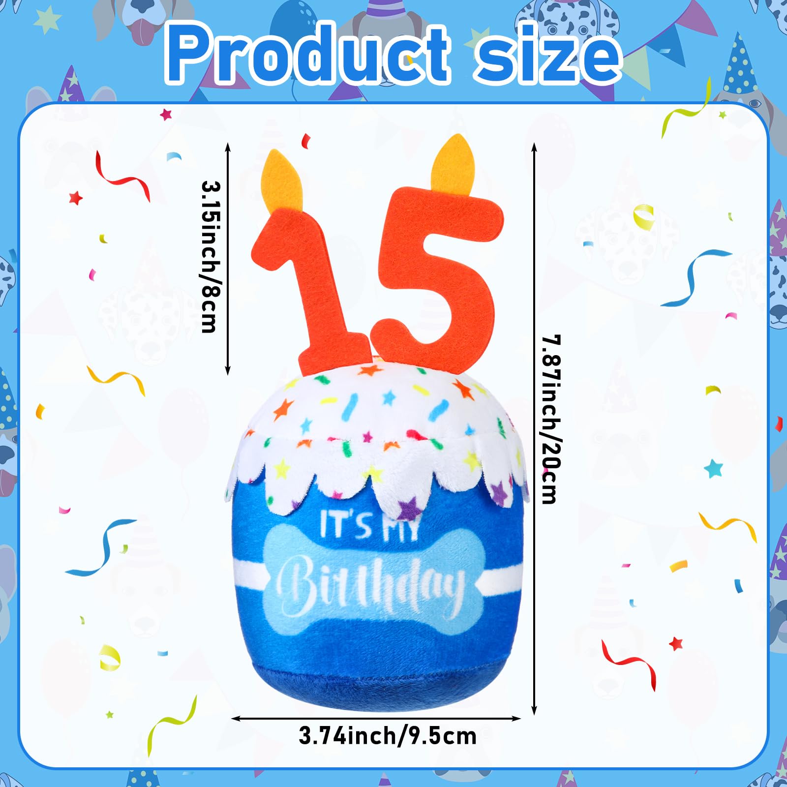 Dansydaisy diseño-3d-torta-cumpleanos-perro: detalles visuales llamativos para fiestas temáticas.