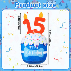Dansydaisy diseño-3d-torta-cumpleanos-perro: detalles visuales llamativos para fiestas temáticas.