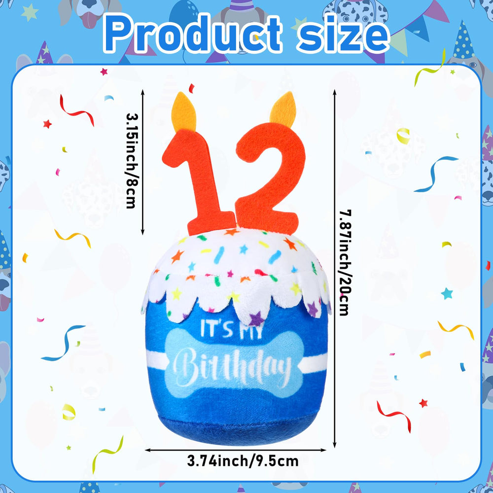 Dansydaisy diseño 3D de torta, tema festivo para perros.