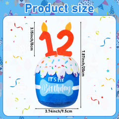 Dansydaisy diseño 3D de torta, tema festivo para perros.