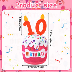 Dansydaisy diseño rosado torta para perro, celebración temática.