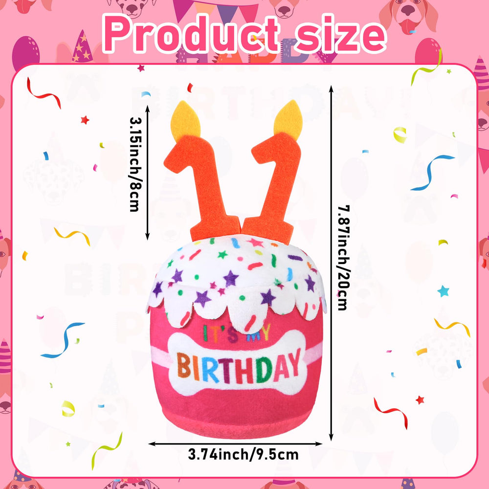 Dansydaisy diseño tridimensional de la torta, añade tema festivo para fiestas caninas.