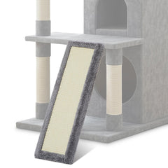 Dansydaisy escalera de sisal para torres de gatos, superficie de rascar y juego.
