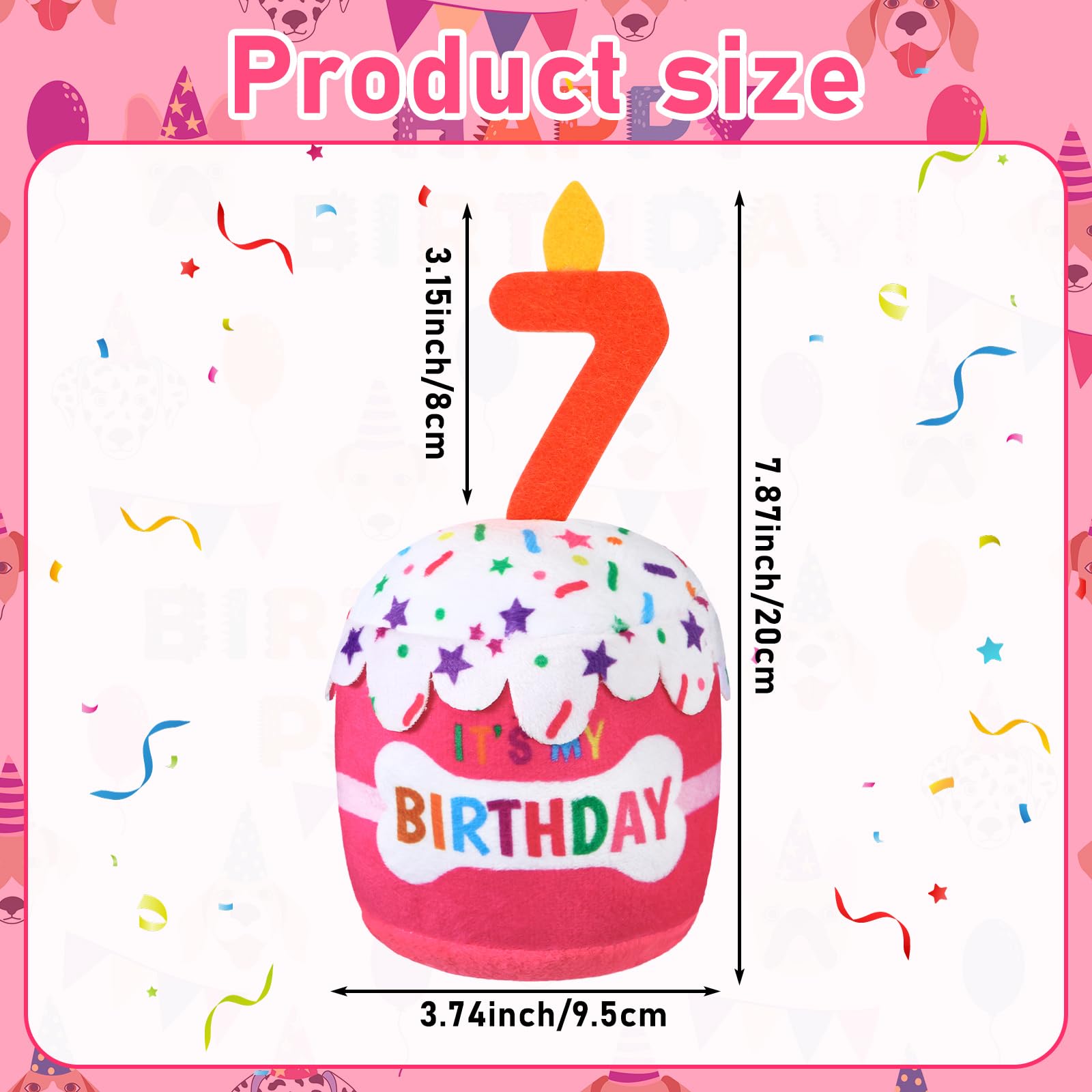 Dansydaisy torta-cumpleanos-perro-7: tamaño ideal para todo tipo de perros.
