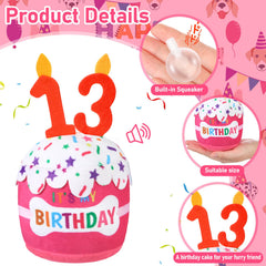 Dansydaisy juguete-perro cumpleanos talla ideal para perros grandes, medianos y pequeños.