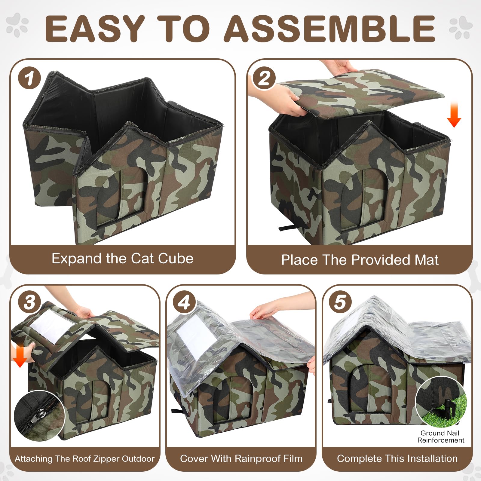 Dansydaisy película impermeable cubre la puerta para lluvia