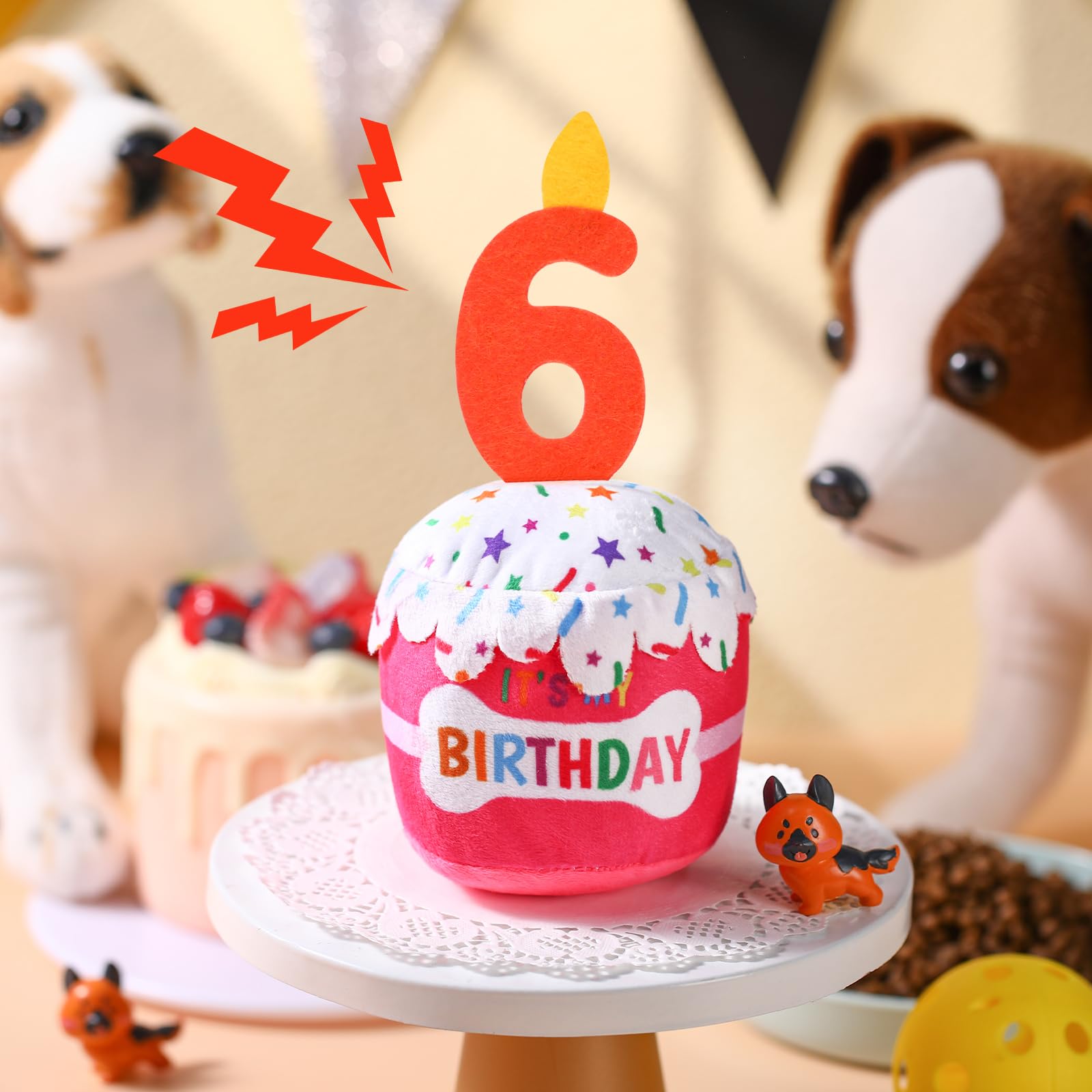 Dansydaisy-regalo-original-perro-aniversario-rosa: regalo único para sorprender al mejor amigo peludo