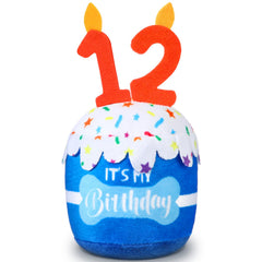 Dansydaisy torta de cumpleaños para perro azul, ideal para celebrar su día.