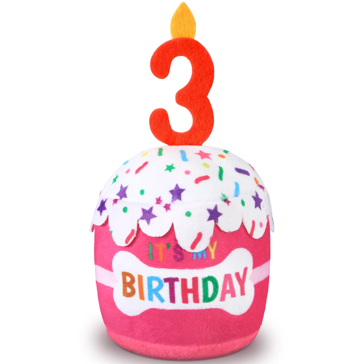 Dansydaisy torta de cumpleaños para perro, ideal como decoración y juego.