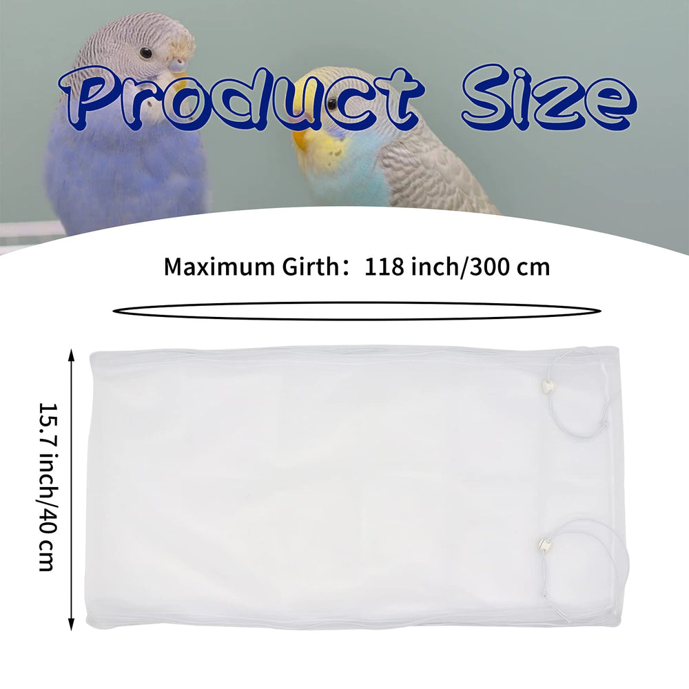 Daoeny malla-nylon-suave-aireada, malla duradera con buena ventilación dentro de la jaula.