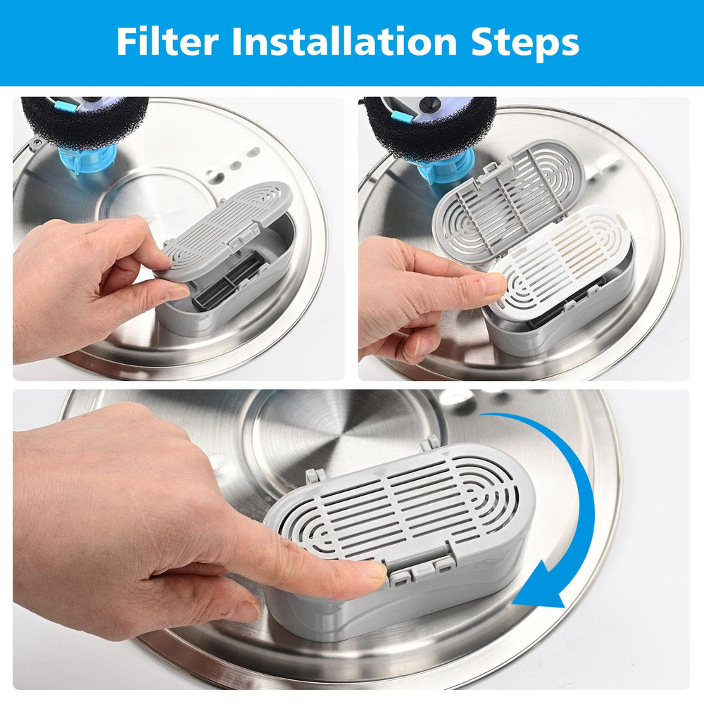 Daoxuan instrucciones de limpieza y reemplazo de filtro para mantenimiento sencillo.