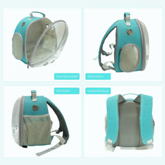 Dasunzye mochila con ventilación amplia y ventana de malla para aire fresco