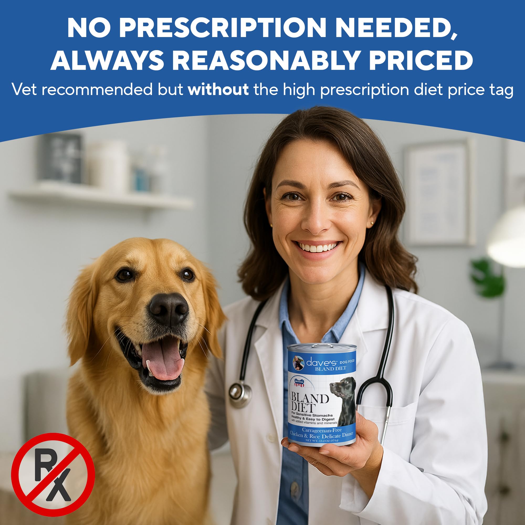 Promueve salud digestiva diaria en perros.
