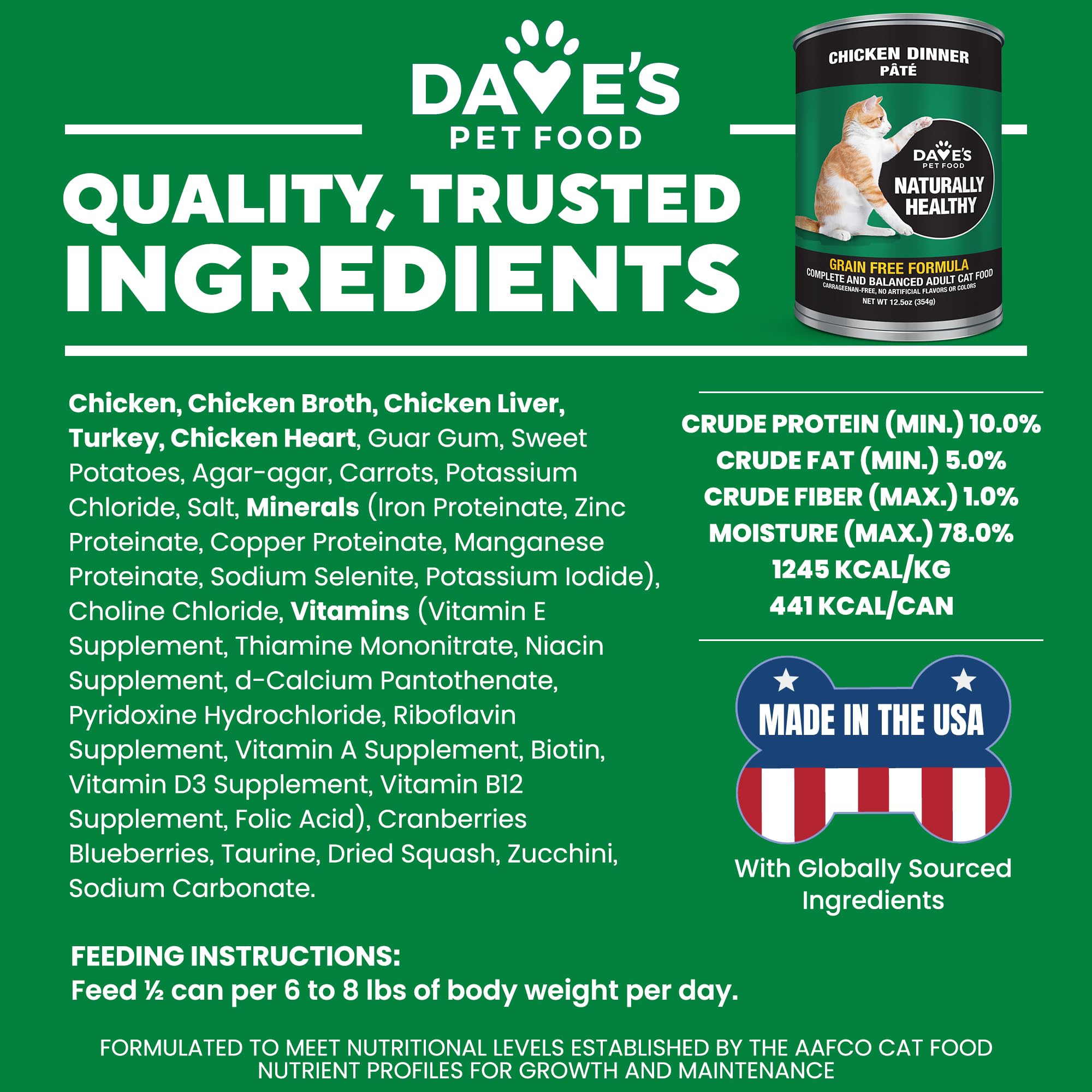 Cierre hermético de la lata de Dave's Pet Food, frescura asegurada