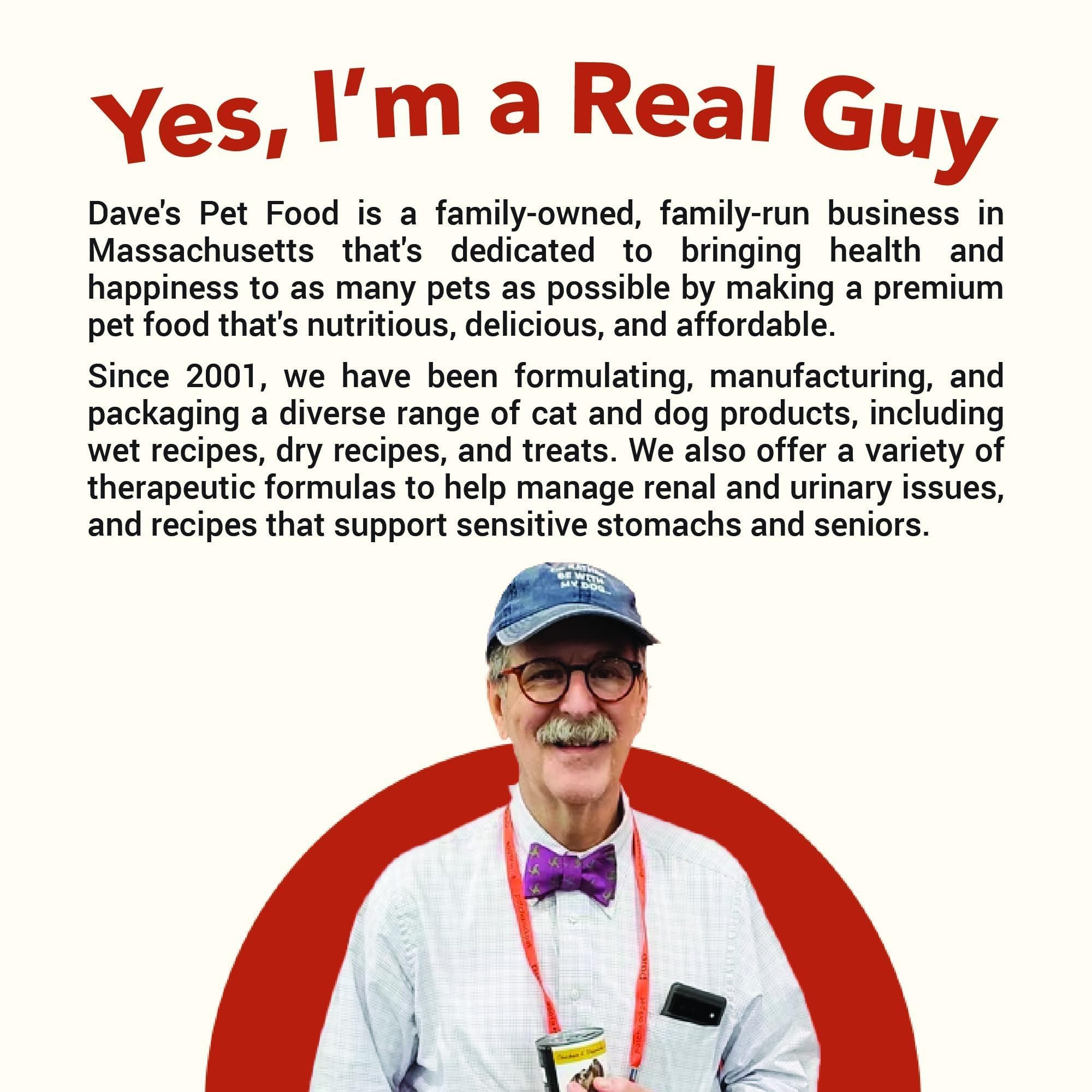 Dave's Pet Food, empaque práctico de 12 latas