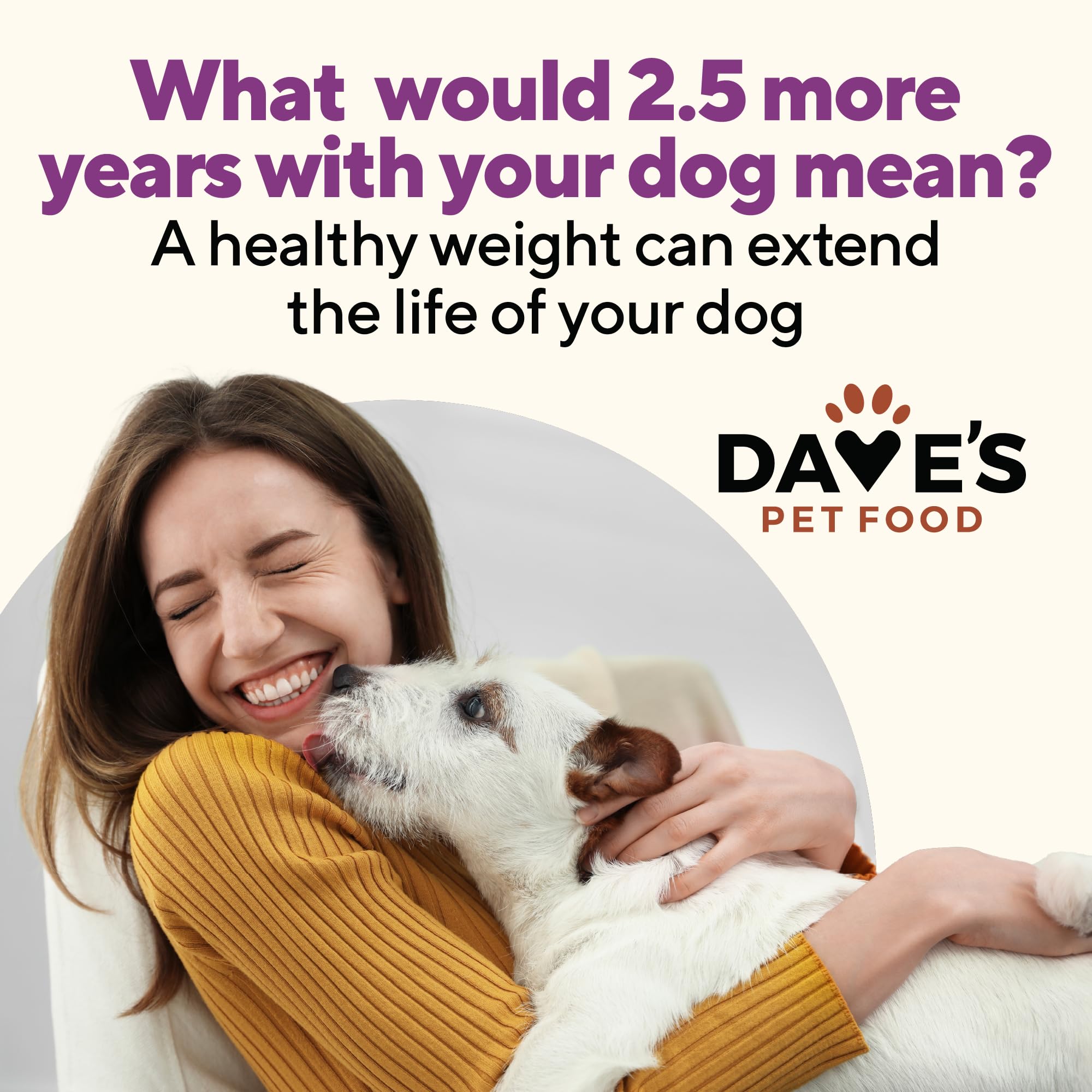 Dave's Pet Food lata de 13-2oz con pavo y verduras listas para comer.