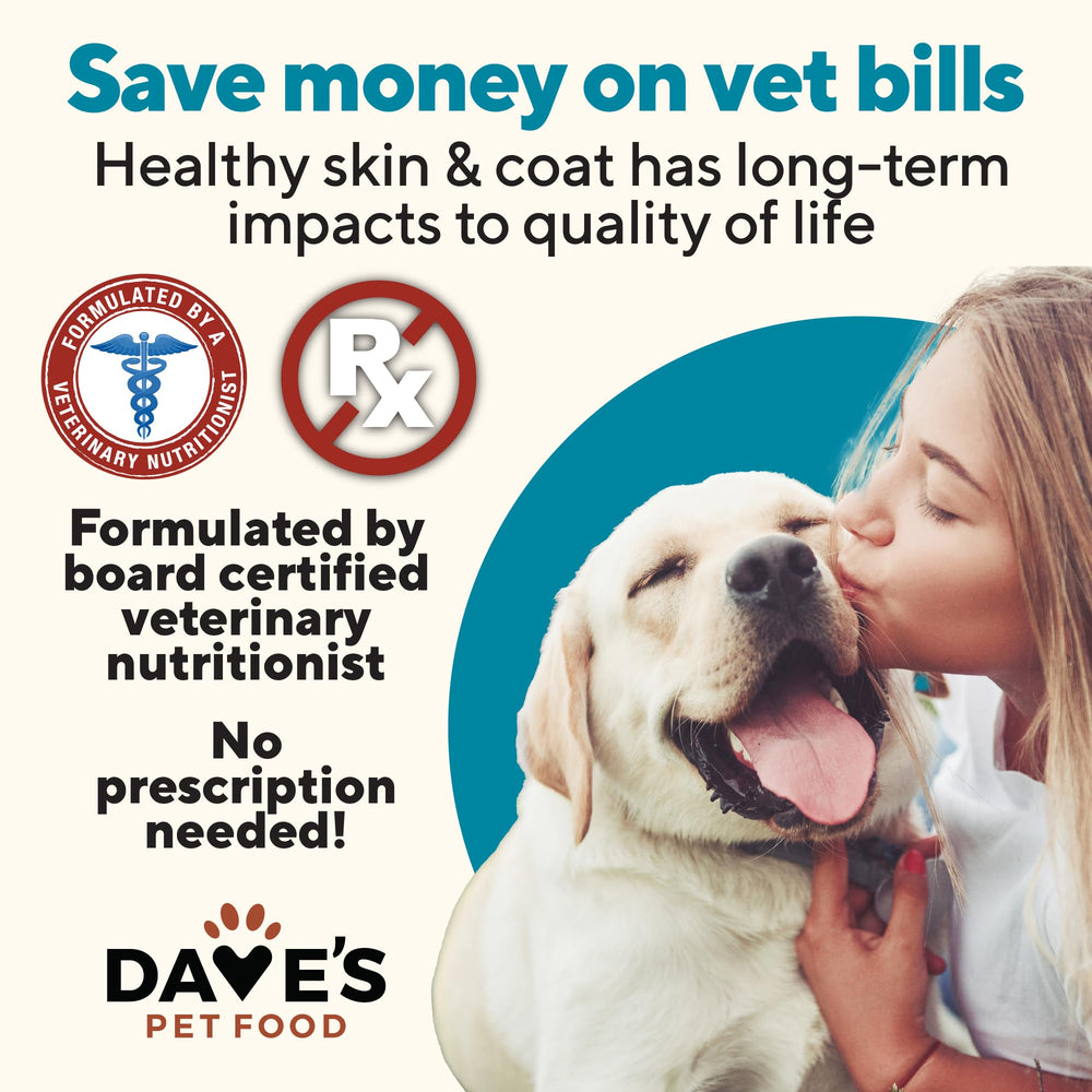 Dave's Pet Food, paquete de 12 latas de 375 g para conveniencia.