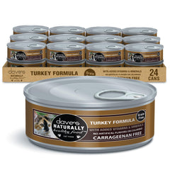 Dave's Pet Food pate sin granos de pavo, textura suave para gatos