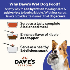Dave's Pet Food, sin trigo ni gluten para estómagos sensibles