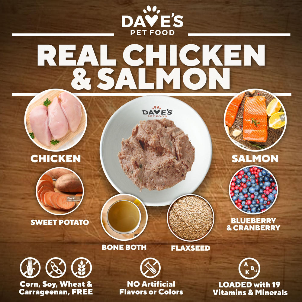 Dave's Pet Food, textura húmeda para paladares exigentes.