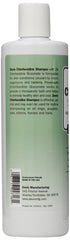 Davis clorhexidina shampoo para mascotas, etiqueta frontal visible, higiene regular.