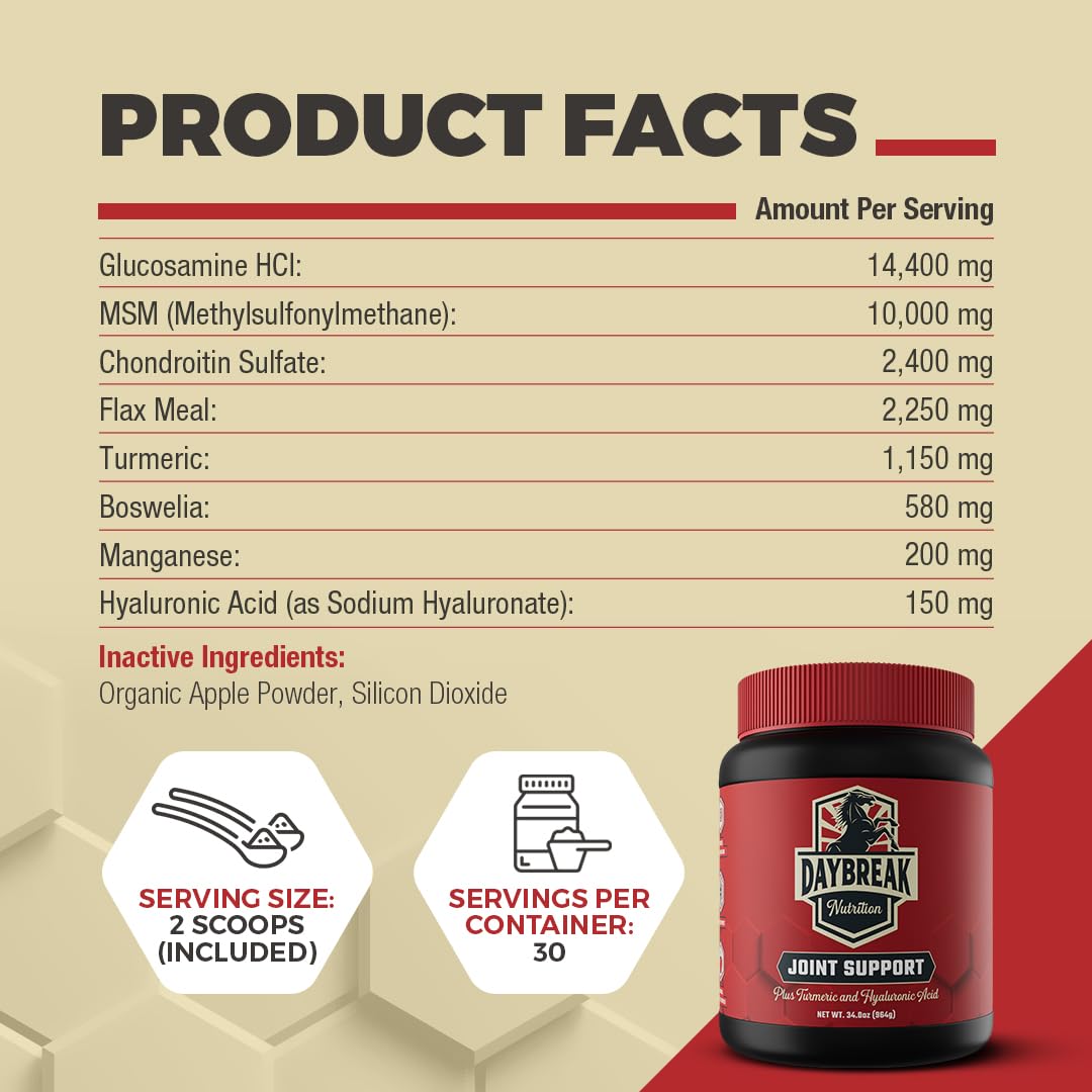 Daybreak Nutrition presentación de 964 g para uso prolongado.