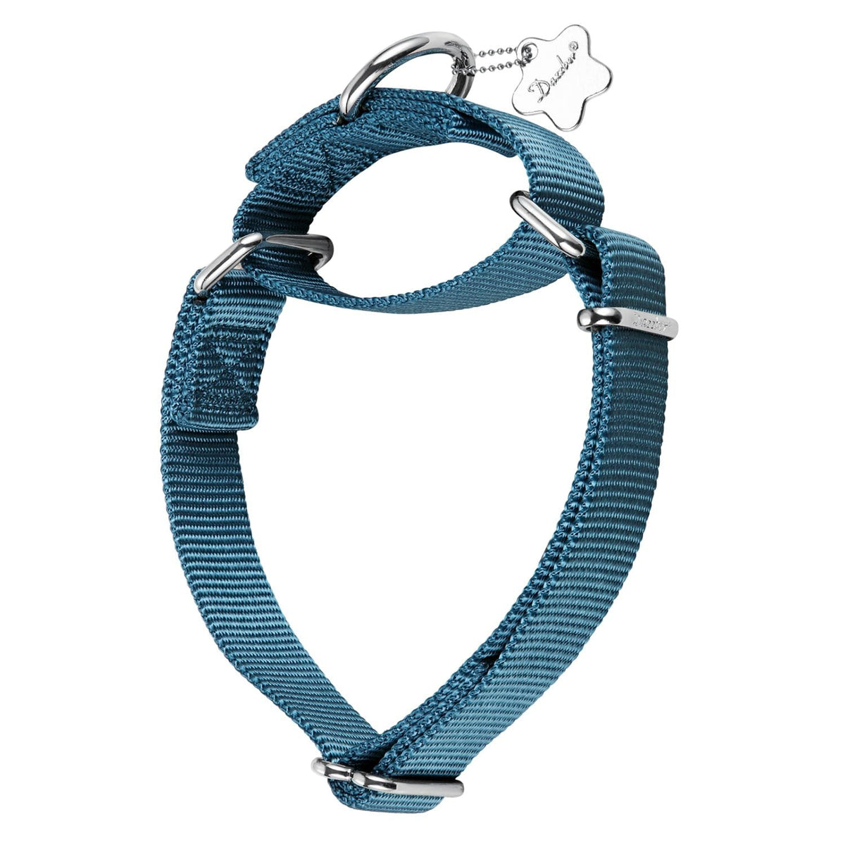 Dazzber collar Martingale sin hebilla para evitar escapes, ideal para perros grandes.
