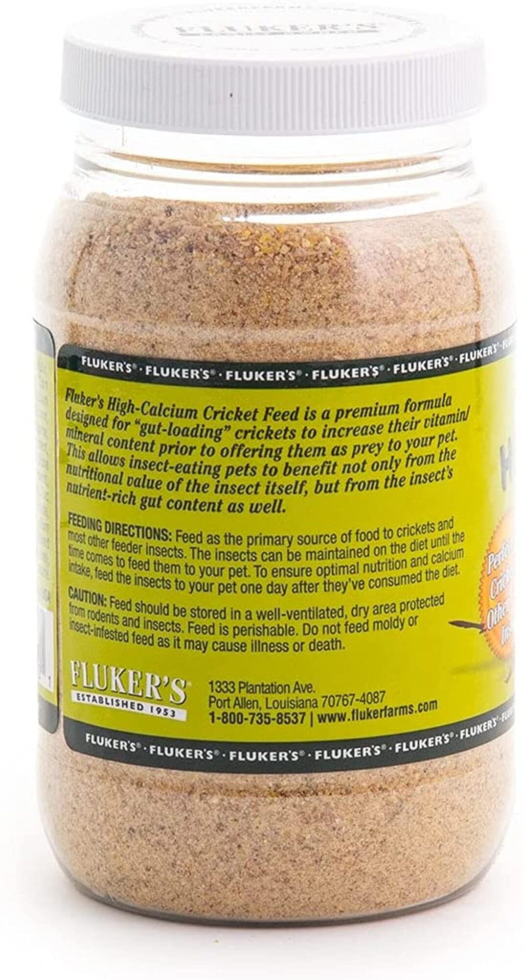 DBDPet Fluker's Calcio adicional para grillos