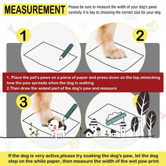 DcOaGt botas para perros grandes, correas reflectantes, visibilidad nocturna.