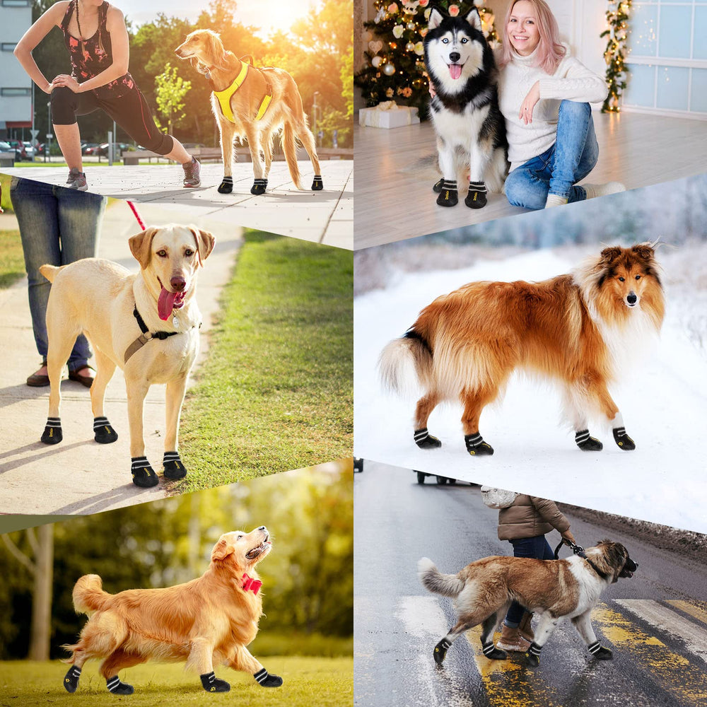 DcOaGt botas para perros grandes, uso interior y exterior, confort diario.