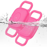 DDJ funda silicona para Tile Mate 2024 en rosa, protección frente a golpes